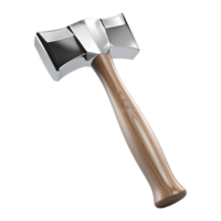 AI generated 3D Rendering of a Hammer on Transparent Background - Ai Generated png