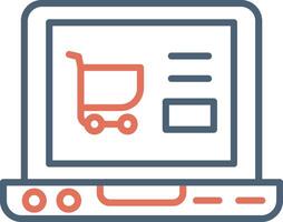 Online Shopping Vector Icon