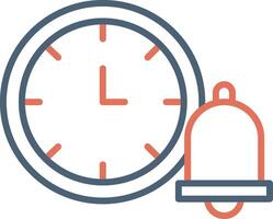 icono de vector de reloj