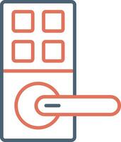 Smart Door Vector Icon