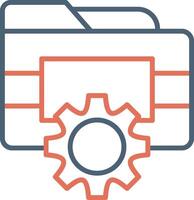 Folder Management Vector Icon