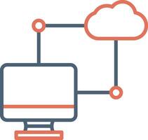 Data Transfer Vector Icon