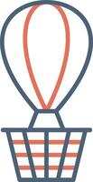 Hot Air Balloon Vector Icon