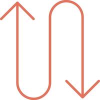 Zigzag Vector Icon