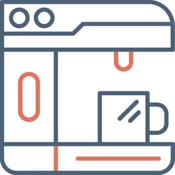 icono de vector de cafetera