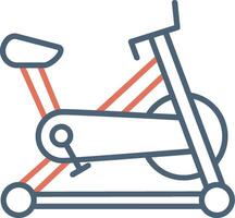 Stationary Bike Vector Icon