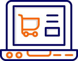 Online Shopping Vector Icon