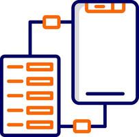 Data Transfer Vector Icon