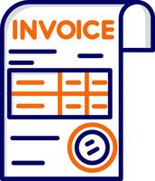 Invoice Vector Icon