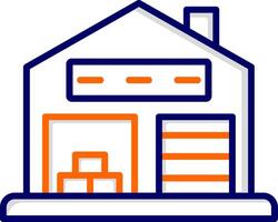 Warehouse Vector Icon