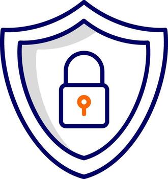 icono de vector cifrado
