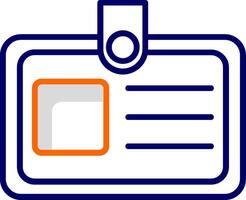 Identification Card Vector Icon