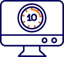 Monitor Vector Icon