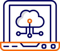 Cloud Computing Vector Icon