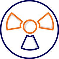 Radiation Vector Icon