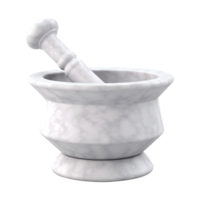 AI generated 3D Rendering of a Mortar or Pestle on Transparent Background - Ai Generated png