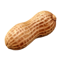 AI generated 3D Rendering of a Peanuts on Transparent Background - Ai Generated png