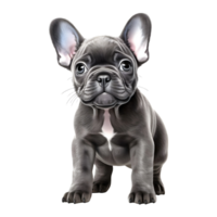 ai gerado 3d Renderização do uma cachorro em transparente fundo - ai gerado png