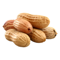 AI generated 3D Rendering of a Peanuts on Transparent Background - Ai Generated png