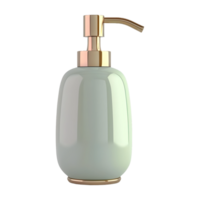 AI generated 3D Rendering of a Empty Saloon Bottle on Transparent Background - Ai Generated png