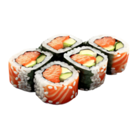 AI generated 3D Rendering of a Famous Japanese Sushi Dish on Transparent Background - Ai Generated png