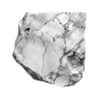 AI generated 3D Rendering of a Gray Solid Stone on Transparent Background - Ai Generated png