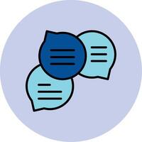 Chat Bubbles Vector Icon