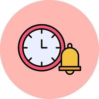 icono de vector de reloj