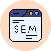 Sem Vector Icon