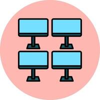 Monitors Vector Icon