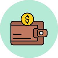 Wallet free Vector Icon