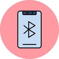 icono de vector de bluetooth