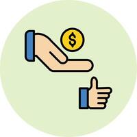 Cash Payment Vector Icon