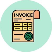 Invoice Vector Icon