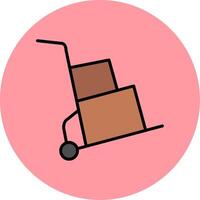 Delivery Cart Vector Icon