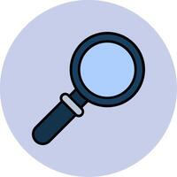 Magnifying Glass Vector Icon