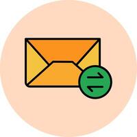 Exchange Mails Vector Icon