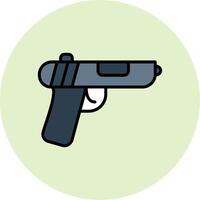 icono de vector de pistola