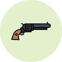 icono de vector de pistola