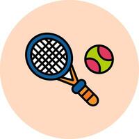 icono de vector de tenis