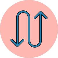 Zigzag Vector Icon