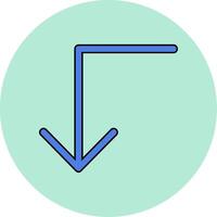 Turn Vector Icon