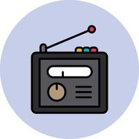 Radio Vector Icon