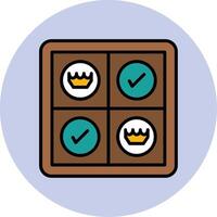 Checkers Vector Icon