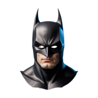ai gegenereerd Batman masker geïsoleerd Aan transparant achtergrond png