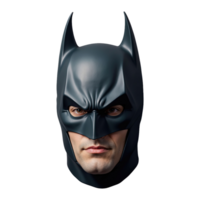 ai generato Batman maschera isolato su trasparente sfondo png