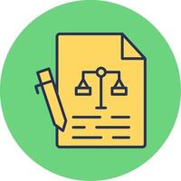 Contract Vector Icon