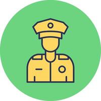 Policeman Vector Icon