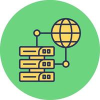Web Hosting Vector Icon