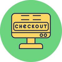 Checkout Vector Icon